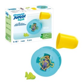 Playmobil Junior Aqua roata de apa cu pui de rechin